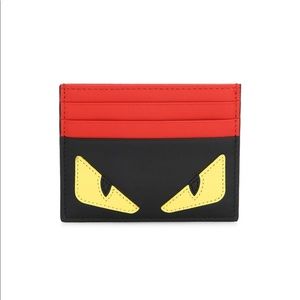 Fendi Monster Credit Card Case